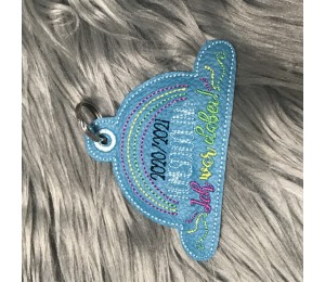 Alles wird gut FREEBIE 7 - Anhänger ITH - Homeschooling